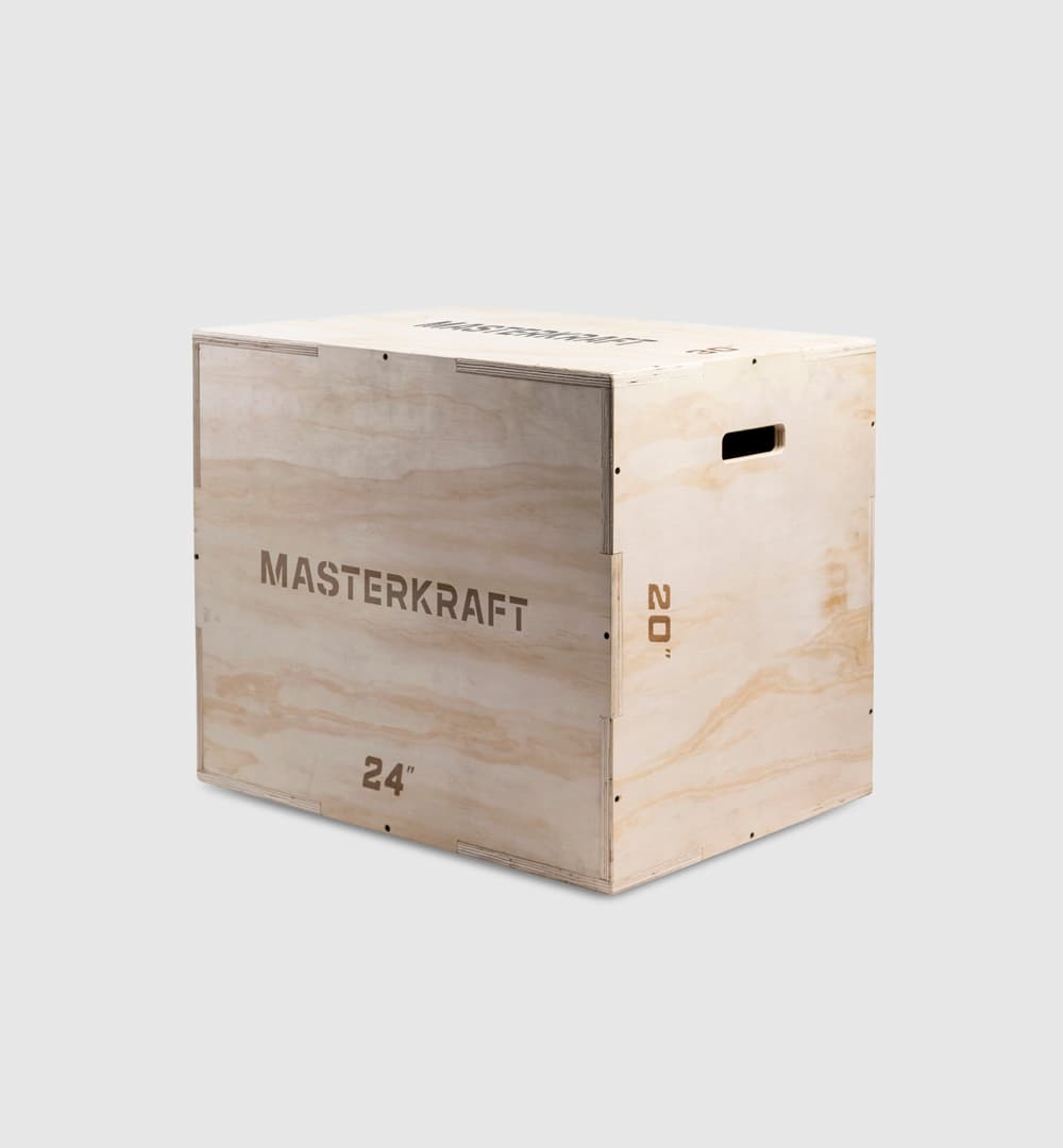 3-In-1 Wooden Plyometric Box